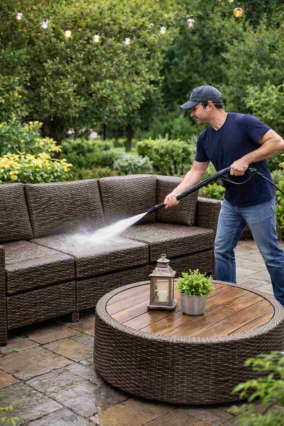 Patio Furniture Pressure Washing Clearvue | The Window Guys Patio Furniture Pressure Washing - Clearvue